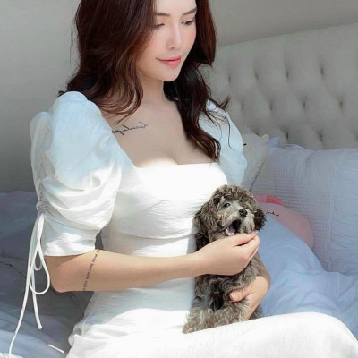 Váy đầm xòe dự tiệc công chúa màu trắng thanh lịch duyên dáng có bigsize mẫu mới giá rẻ đẹp