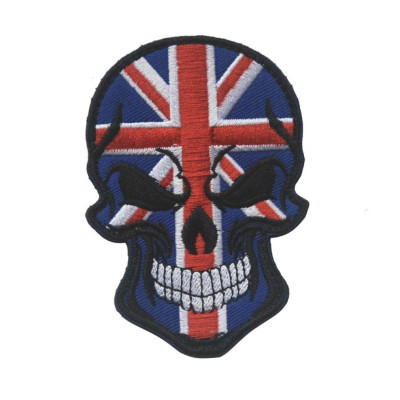 Patch vải đầu lâu_quốc kỳ các nước dán quần áo_ba lô