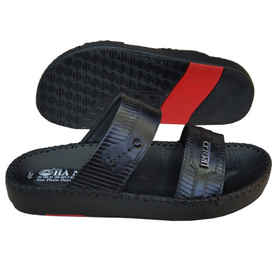 Dép Nam Quai Ngang HÀ NAM Da Bò Thật Cao Cấp DNA2081