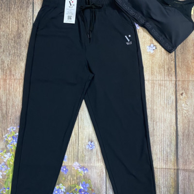 Quần thể thao nữ bo gấu Vicci QG.02 vải siêu mịn, siêu nhẹ, co giãn 4 chiều