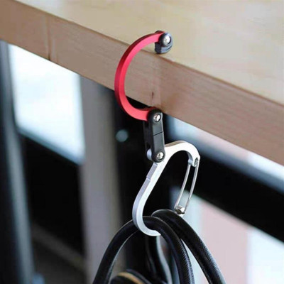 Khoá xoay đa năng D-loại carabiner du lịch ngoài trời