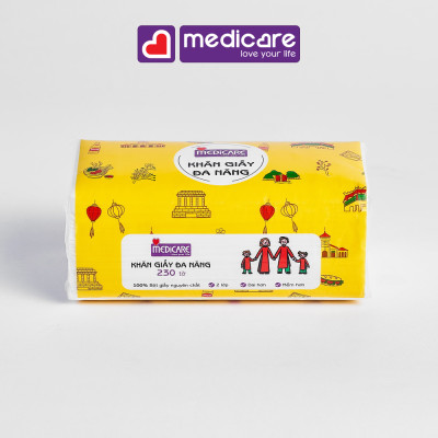 KHĂN GIẤY ĐA NĂNG MEDiCARE 230 TỜ