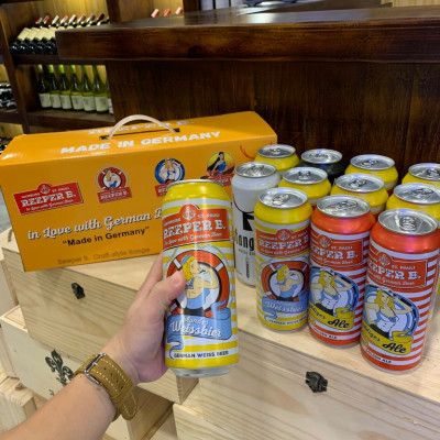 Bia Reeper B. Weissbier 5.4% 500ml (bia lúa mì)