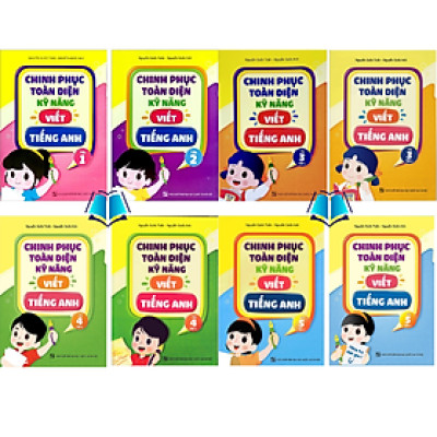 Sách - Chinh phục toàn diện kỹ năng viết tiếng Anh Lớp 1 2 3 4 5 - Combo/ Lẻ