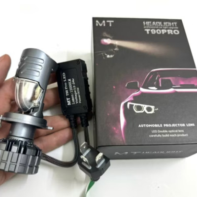 BÓNG ĐÈN PHA LED MT90PORO CÔNG XUẤT 90W SIÊU SÁNG LẮP XE MÁY ÔTÔ XE ĐIỆN MẪU MỚI CHUẨN 