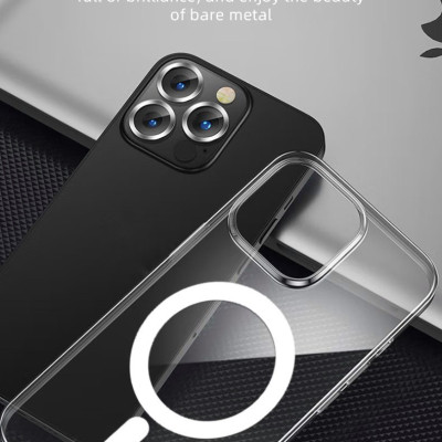 Ốp Lưng Sạc Từ Tính MIPOW TEMPERED GLASS TRANSPARENT Nguyên Liệu Đức (DROPTEST 1.8M, Chống Ố Vàng) dành cho iPhone 14 / iPhone 14 Plus/ iPhone 14 Pro/ iPhone 14 ProMax- Hàng chính hãng