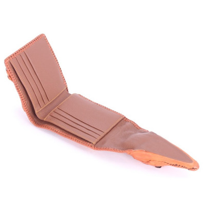 HJ2270-71-72-73 - Ví nam Huy Hoàng da cá sấu nguyên con vip màu đen, nâu đỏ, vàng bò, nâu đất