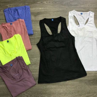 Áo Ba Lỗ Nữ Tập Thể Dục Gym Yoga Fitness