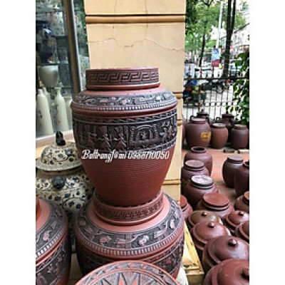 Chum Sành Trống Đồng Bát Tràng