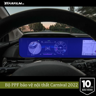 KIA CARNIVAL 2022 PPF TPU Nội thất chống xước tự hồi phục STARFILM