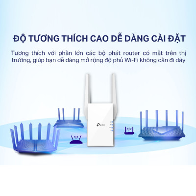 Bộ Mở Rộng Sóng Wifi TP-Link Archer RE505X Chuẩn AX1500 - HÀNG CHÍNH HÃNG