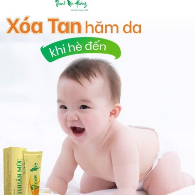Kem bôi da thuần mộc Thanh Mộc Hương chàm sữa nấm da đầu vảy nến an toàn cho trẻ đến mẹ bầu 16g