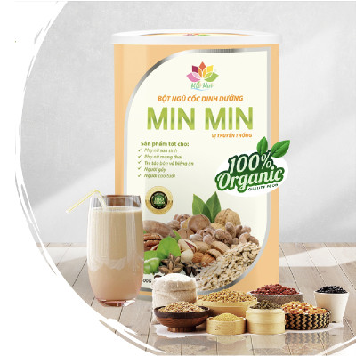 2 Hộp Ngũ Cốc Mẹ Bầu Và Lợi Sữa Min Min 500G Mẫu Mới 29 Loại Hạt Cao Cấp - Ngũ Cốc Dinh Dưỡng Cho Cả Gia Đình