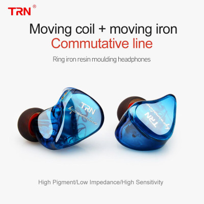 Tai nghe TRN IM1 0.75mm có dây 3.5mm Jack  cho điện thoại thông minh MP3