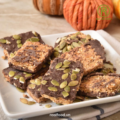 Hạt Bí Xanh Tươi Real Food (500g)