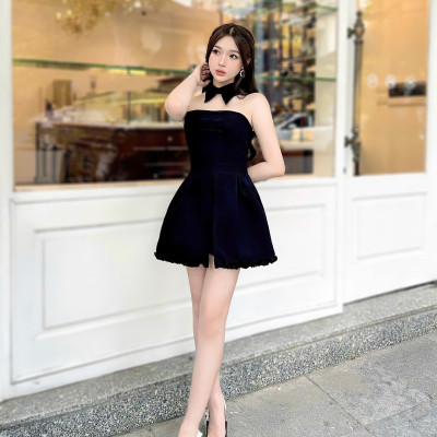 Đầm cúp ngực thiết kế dáng xoè Mina chất liệu Cotton - MN232