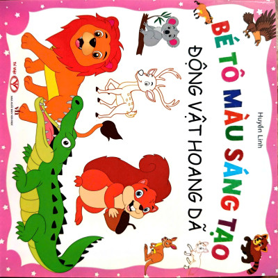 Combo Bộ sách Bé Tô Màu Sáng Tạo - Bộ 8 cuốn (Tặng hộp màu bất kỳ)