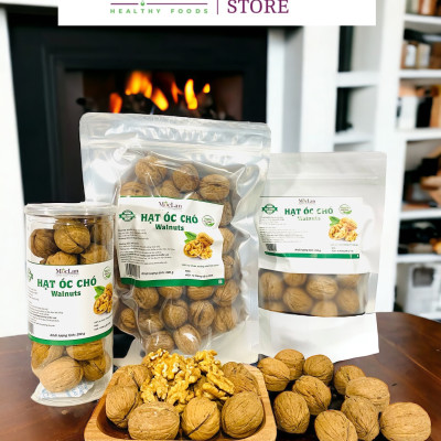 Hạt óc chó vàng nguyên vỏ Mộc Lan nhập khẩu Mỹ - 250g, 500g