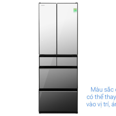 Tủ lạnh Hitachi Inverter 540 lít R-HW540RV(X) - Hàng chính hãng - Chỉ giao HCM