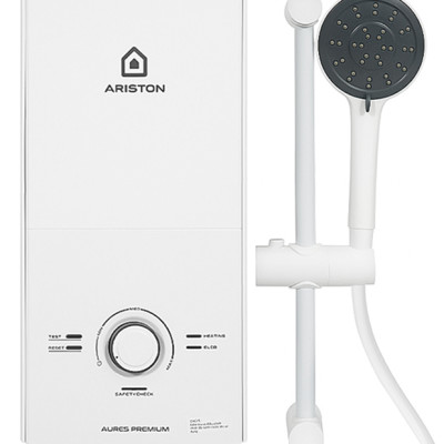 Máy nước nóng trực tiếp Ariston 4500W AURES PREMIUM 4.5 - Hàng Chính Hãng