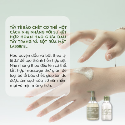 Dầu tẩy trang làm sạch sâu Lassie