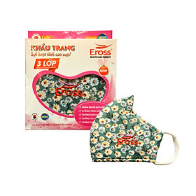 KHẨU TRANG SỢI HOẠT TÍNH M - NHIỀU MÀU 