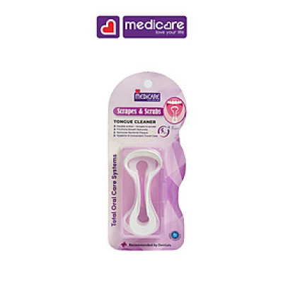 0131634 Dụng cụ cạo lưỡi MEDiCARE vỉ 5 cây
