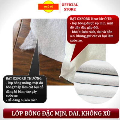 Bạt phủ ô tô vải dù Oxford cao cấp - Mr Ô Tô 10 size độc quyền - Bảo vệ xe tuyệt đối - Bảo hành 2 năm.