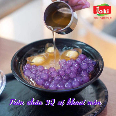 Yoki Trân châu khoai môn 3Q dai, giòn, thơm ngon