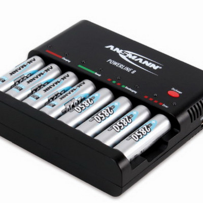 Bộ sạc Pin ANSMANN POWERLINE 8 - Hàng Nhập Khẩu