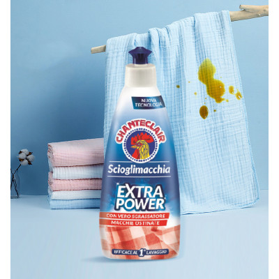 Nước tẩy quần áo trắng Chanteclair Extra Power Ý 375ml
