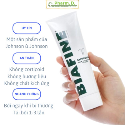 [CHÍNH HÃNG] Kem Làm Dịu Vết Phỏng Biafine Emulsion 93G Janssen Kem Bôi Phỏng, Ban Đỏ Thứ Phát