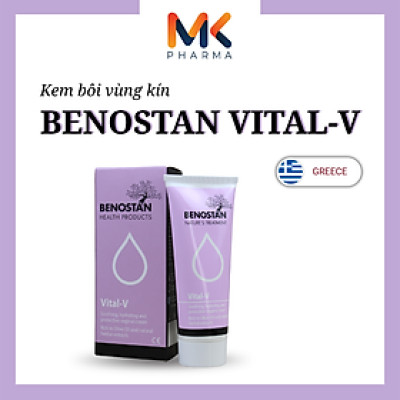 KEM BÔI ÂM HỘ BENOSTAN VITAL-V HỖ TRỢ PHỤC HỒI ĐỘ ẨM