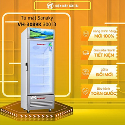 Tủ mát Sanaky VH-3089K 300 lít - Hàng chính hãng (chỉ giao HCM)
