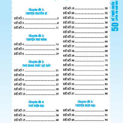 Sách - 50 Đề Thực Chiến Luyện Thi Ngữ Văn Vào Lớp 10 - Giải Chuyên Sâu