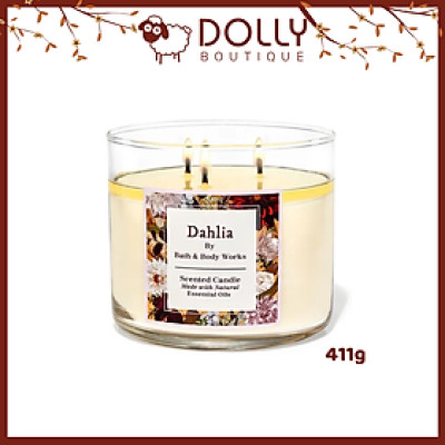 Nến Thơm 3 Bấc Dahlia 3-Wick Candle 411g