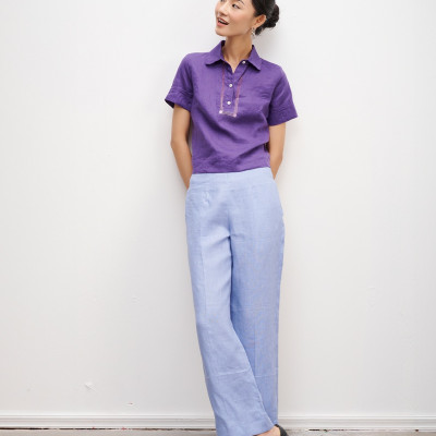 Quần Lưng Liền Linen Thanh Lâm PAN058 thời trang thiết kế Hity