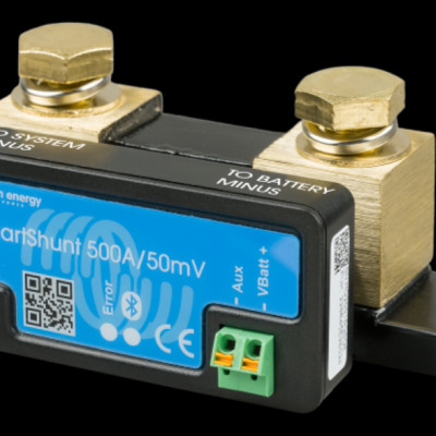Bộ giám sát SmartShunt 500A/50mV của thương hiệu Victron Energy.