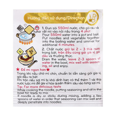 Thùng 24 Gói Mì Trộn Tương Đen Koreno Jjajangmen 115g