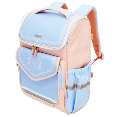 Ba Lô Chống Gù - Kala Y TC2587_BT.0039 - Màu Xanh Da Trời - Tặng Kèm Túi Vải