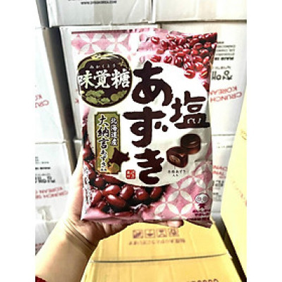 Kẹo UHA Đậu Đỏ Vị Mặn Gói 105g