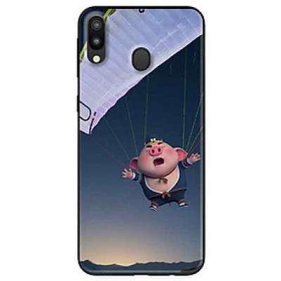 Ốp lưng in cho Samsung M20 Mẫu Heo Bay
