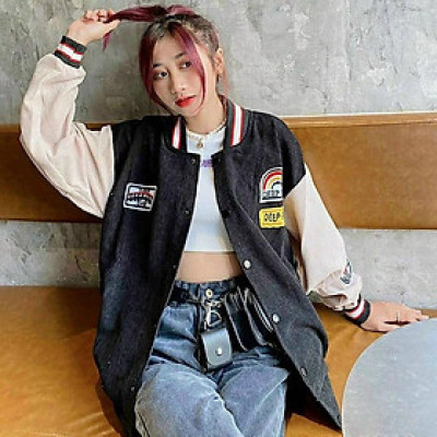 ÁO KHOÁC KAKI NHUNG QC Thêu (M1440 - Deep End)