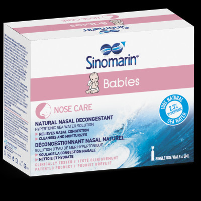 Dung dịch chống nghẹt mũi cho trẻ sơ sinh Sinomarin 5ml