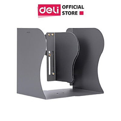 Giá Đựng Tài Liệu Mở Rộng hàng chính hãng Deli - Chất Liệu Kim Loại Dài Tối Đa Đến 48cm - Màu Xám - 1 chiếc - 78630