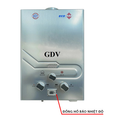 Bình Tắm Dùng Gas GDV 321 Ống Đồng 8MM - Hàng Chính Hãng