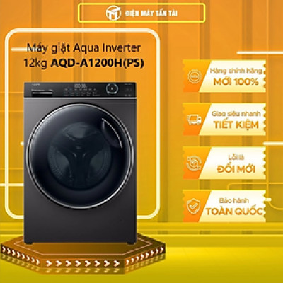 Máy giặt Aqua Inverter 12 kg AQD-A1200H PS - HÀNG CHÍNH HÃNG (CHỈ GIAO HCM)