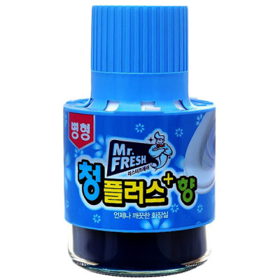Combo 3 Cốc thả bồn cầu tẩy xanh toilet Hàn Quốc Mr Fresh 180g hương ngàn hoa