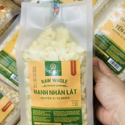 Hạnh Nhân Lát Mỹ - Hạt hạnh nhân cắt lát làm bánh, làm sữa hạt