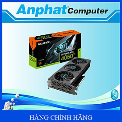 Card màn hình  VGA Gigabyte GeForce RTX 4060 Ti Eagle 8GB (N406TEAGLE-8GD) - Hàng Chính Hãng